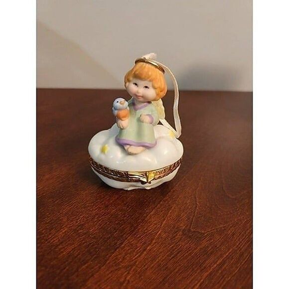 Hallmark Keepsake Ornament 1999 Little Cloud Keeper Angel - Picture 2 of 7